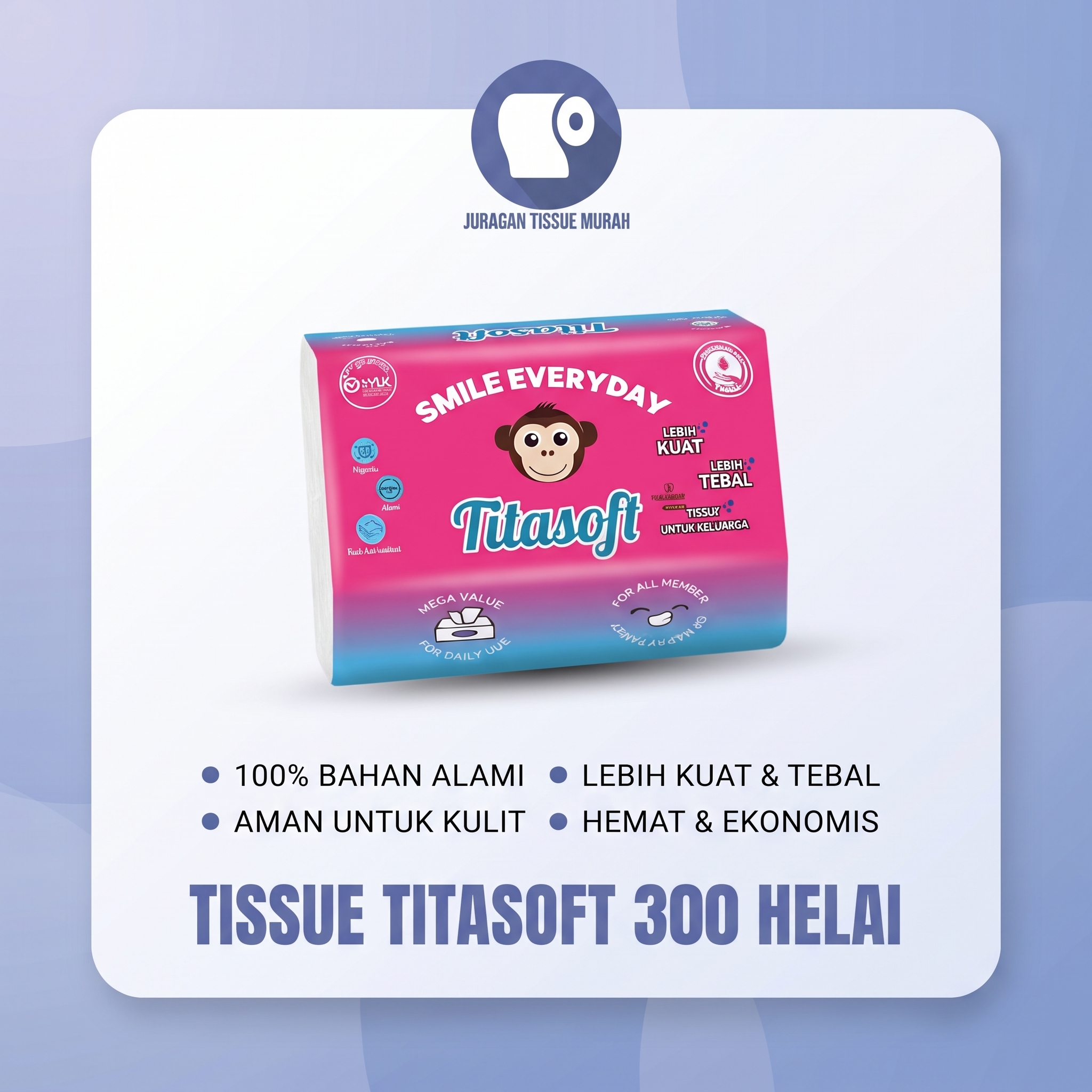 Tissue Titasoft 300 Helai